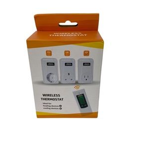 Wireless Thermostat built in temperature sensor auto cooling and heating